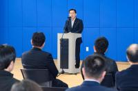 [NSP PHOTO]이재준 수원시장, 창현고 다목적체육관 준공식 참석