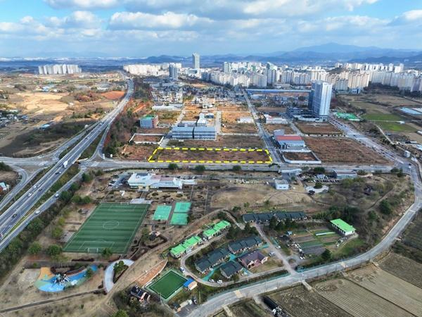 NSP통신-국립 나주 에너지 전문과학관이 들어설 건립 부지 일대. (사진 = 나주시)