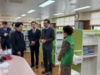 [NSP PHOTO]전남교육청, 선배 교직원 봉사활동 현장 의견 청취