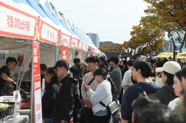 NSP통신-강릉 누들 축제 모습. (사진 = 강릉시)