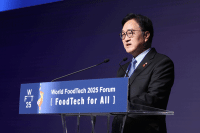 [NSP PHOTO]우원식 국회의장, 월드푸드테크 2025 포럼 참석