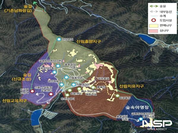 NSP통신-국립 다도해 산림치유원 위치도 (사진 = 고흥군)