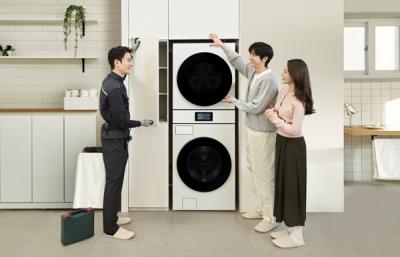 [NSP PHOTO]삼성전자, 맞춤 가구장 인테리어핏 설치서비스로 가전 연계 인테리어 확대