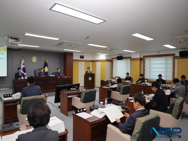 NSP통신-김하수 청도군수는 지난 4일 열린 제314회 청도군의회 제2차 정례회 시정연설을 통해 민선 8기 마지막 해인 2026년을 도약과 완성의 해로 선언했다. (사진 = 청도군)