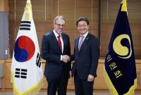 [NSP PHOTO]이억원, 아마존 수석부회장 면담…철저한 금융보안 중요