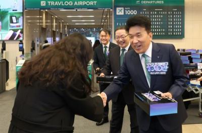 [NSP PHOTO]하나금융 트래블로그 1000만 돌파…환전액 5조 4000억원