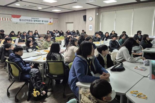 NSP통신-6일 광명시평생학습원에서 2025년 제3기 광명시 청소년위원회 정책제안 검토결과 공유회가 진행되고 있다. (사진 = 광명시)