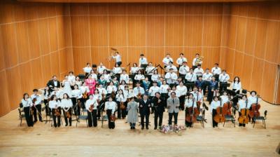 [NSP PHOTO]포스코 포항제철소 포스필하모닉오케스트라, 같이라서 행복한 동행 음악회 성료