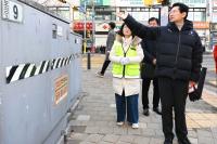 [NSP PHOTO]이상일 용인시장, 대지초·능원초 통학로 점검