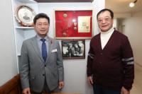 [NSP PHOTO]정인화 광양시장, 호남 지역 유일 생존 태극무공훈장 수훈자 위문