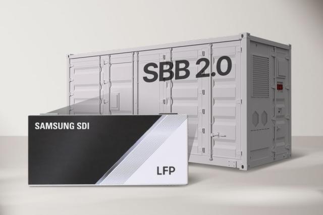 NSP통신-LFP 배터리가 탑재된 ESS 제품 SBB(Samsung Battery Box) 2.0 (이미지 = 삼성SDI 제공)