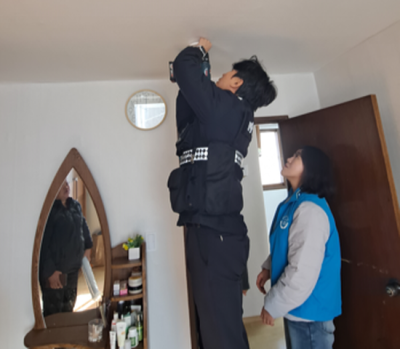 [NSP PHOTO]광양소방서 119생활안전순찰대  동절기 위기가구 200세대 안전점검 및 지원