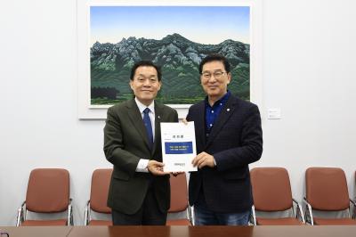 [NSP PHOTO]이재준 수원시장과 4개 특례시장 특례시 지원 특별법 제정 촉구