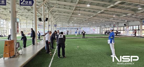 NSP통신-제44회 대한노인회 광양시지회장배 노인 게이트볼대회 (= 광양시청)