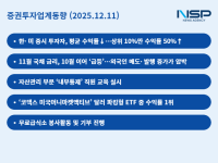 [NSP PHOTO][증권투자업계동향]상위10% 투자자, 파생상품·신성장 활용 수익률 제고…금투업계에는 11월 채권동향 발표