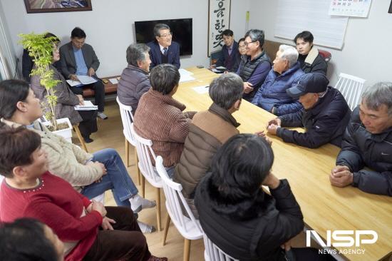 NSP통신-김순호 구례군수와 주민들 구들장 대화 (사진 = 구례군청)