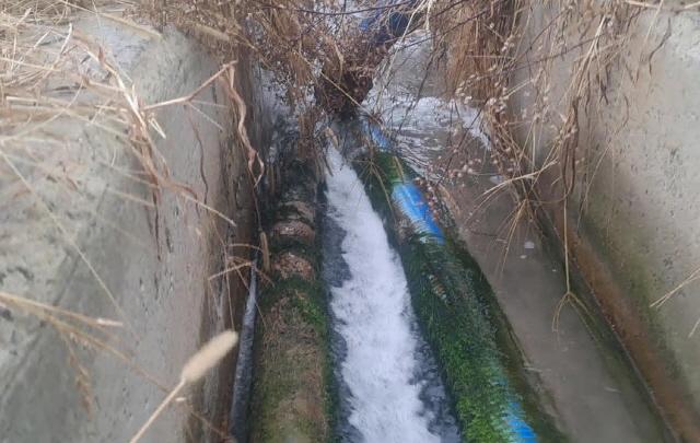 NSP통신-화원 양화 해저터널 발생수 방류 100미리 (사진 = 윤시현 기자)