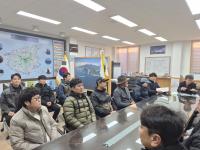 [NSP PHOTO]울릉·독도포럼회, 출범에 앞서 남한권 울릉군수 면담 가져