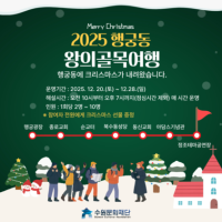 [NSP PHOTO]수원문화재단, 크리스마스 특별 해설 프로그램 운영