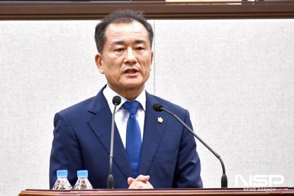 NSP통신-정옥기 의원이 제252회 정례회에서 무선산 근린공원을 체육공원으로 전환해 생활체육시설과 파크골프장 조성을 제안했다. (사진 = 여수시의회)