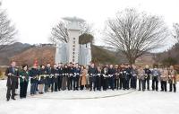 [NSP PHOTO]완주군, 비봉의병광장 준공...홍범도 장군 흉상 첫 공개