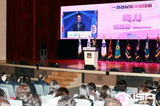 NSP통신-김태균 의장 축사 (사진 = 전남도의회)