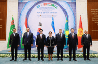 [NSP PHOTO]우원식 국회의장, 한·중앙아 국회의장 회의 참석