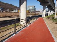 [NSP PHOTO]용인특례시 처인구, 고림동 일원 경안천에 진입로 조성