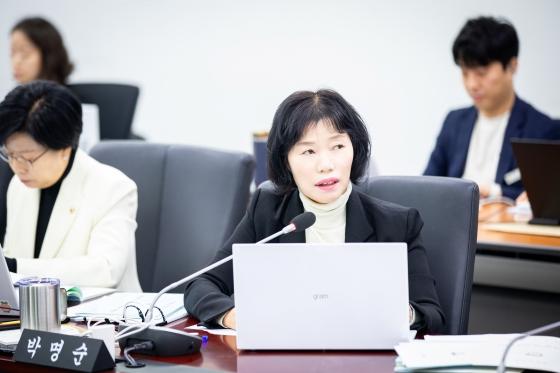 NSP통신-박명순 성남시의원 발언 모습. (사진 = 성남시의회 국민의힘협의회)