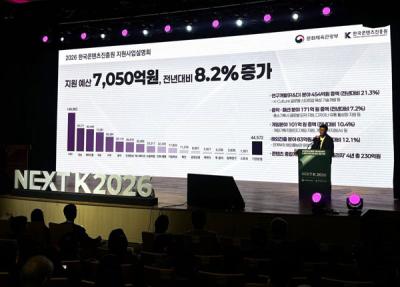 [NSP PHOTO]콘진원 NEXT K 2026 개최26년 콘텐츠산업 전망지원방향 공개