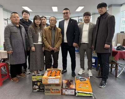 [NSP PHOTO]전국동포총연합회 수원지회, 동포 어르신 머무르는 경로당에 물품 전달