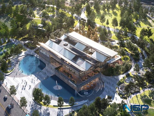 NSP통신-경주시 복합문화도서관(가칭) 건립 국제설계공모 당선작 (사진 = 경주시)