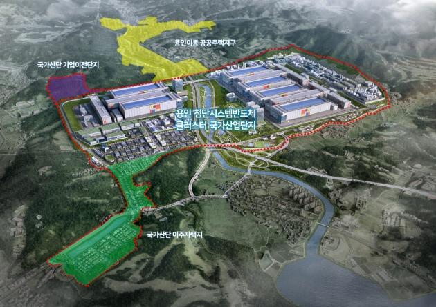 NSP통신-용인특례시에 조성되고 있는 이동남사 용인 첨단시스템반도체 국가산업단지 조감도. (사진 = 용인특례시)