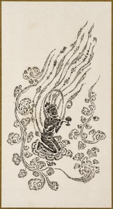 NSP통신-성덕대왕 신종 비천상 탁본. (이미지 = 수원시)