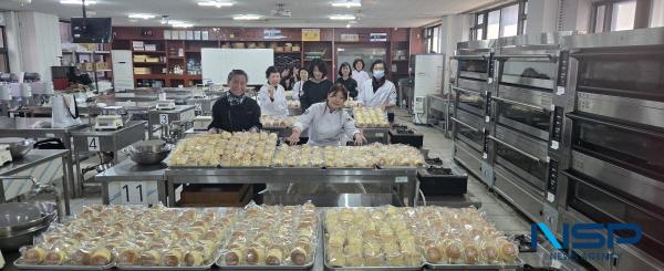 [NSP PHOTO]대구공업대학교 호텔외식조리계열,  대구 달서구 지역 빵 나눔 봉사