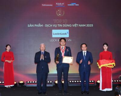 [NSP PHOTO]락앤락, 2025 베트남 소비자가 신뢰하는 50대 브랜드 선정