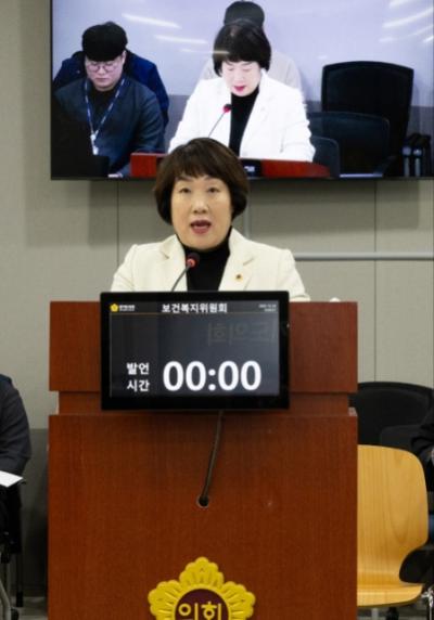 [NSP PHOTO]지미연 경기도의원 지역사회 돌봄통합 조례 상임위 통과