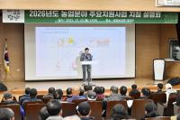 [NSP PHOTO]담양군,  2026년도 농업 분야 주요 지원사업 지침 설명회 개최