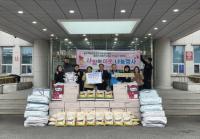 [NSP PHOTO]율촌해룡산단협의회, 광양읍에 후원품 기탁