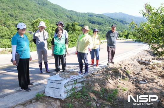 NSP통신-다압면 수해현장 (사진 = 광양시청)