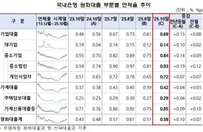 [NSP PHOTO]개인사업자 부진에 건설·지방부동산 부실↑…연체율 뛰었다