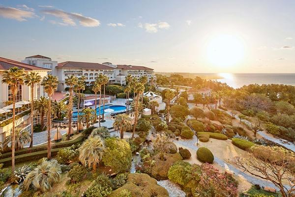 NSP통신-제주신라호텔 일출 전경 (사진 = 호텔신라)