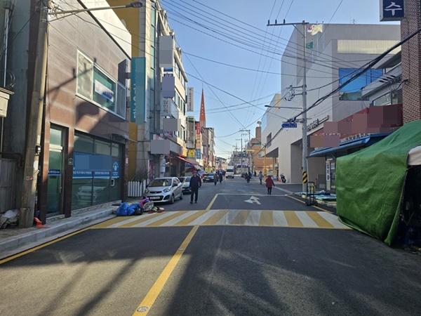 NSP통신-금정로 가로환경개선사업 (사진 = 파주시)