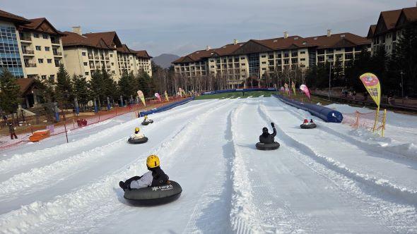 NSP통신-드림썰매단 출발 하얀 설원 위 추억 만들기, 영주시드림스타트 하이원에서 겨울 모험 떠난다. (사진 = 영주시)