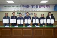 [NSP PHOTO]흙 살리기의 고장 구례군, 친환경 쌀 소비 촉진위한 다자간 업무협약 체결