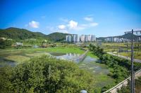 [NSP PHOTO]여수시, 관기 저수지 생태공원 조성 88% 공정률