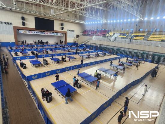 NSP통신-탁구 동계 전지훈련 (= 광양시청)