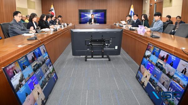 NSP통신-경상북도는 29일 김학홍 행정부지사 주재로 시·군 부단체장 영상회의를 개최했다. (사진 = 경상북도)