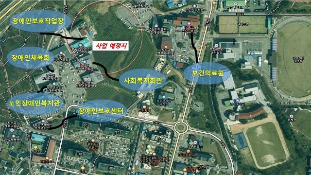 NSP통신-장수군 반다비체육센터 사업예정지 (사진 = 장수군)