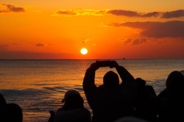 NSP통신-지난 1월 1일 해맞이 모습. (사진 = 양양군)